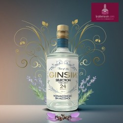 Ginsin selection 24 botanics , ginebra sin alcohol ,gintonic 0,0 y sin