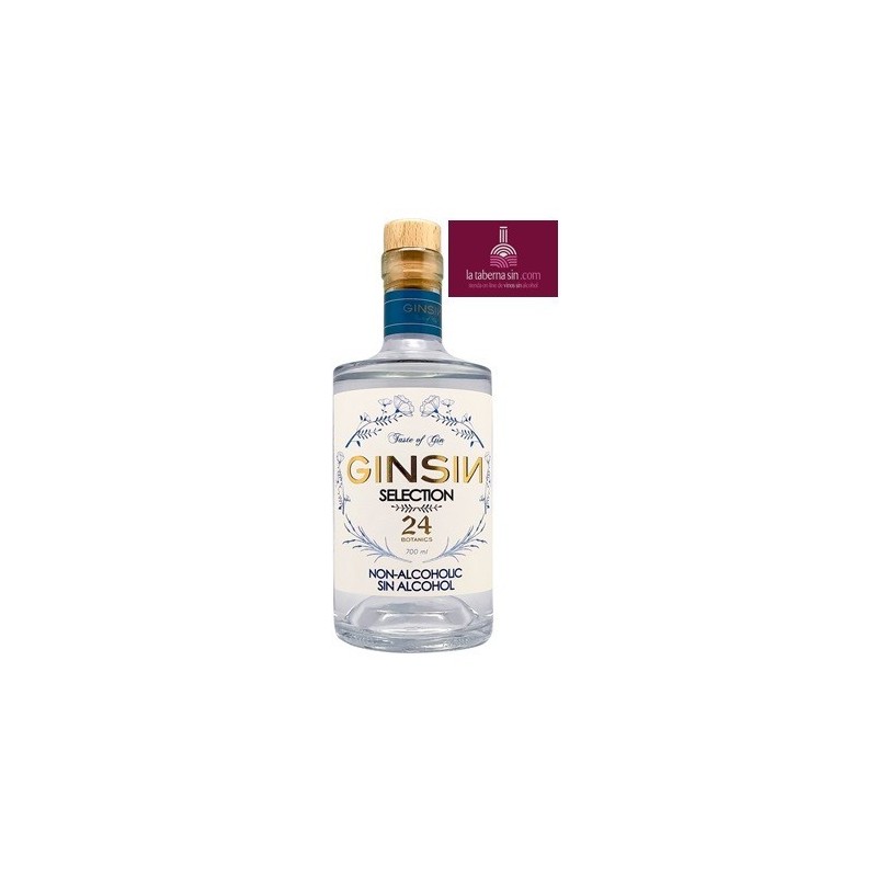 Ginsin selection 24 botanics , ginebra sin alcohol ,gintonic 0,0 y sin