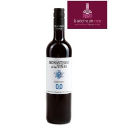 Tinto 0,0 ,Monasterio de las viñas vino 0,0 de cariñena, grandes vinos