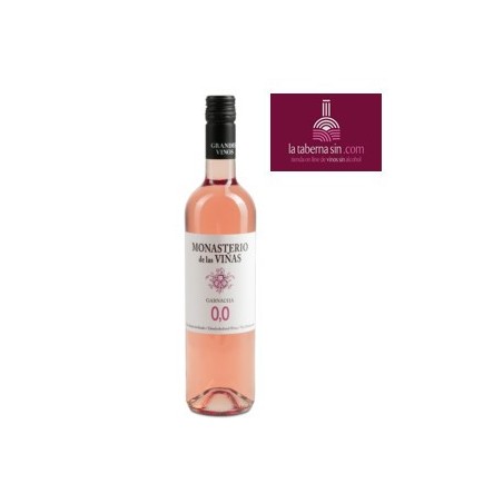 Rosado0,0 ,Monasterio de las Viñas , vino 0,0 de Cariñena, grandes vinos