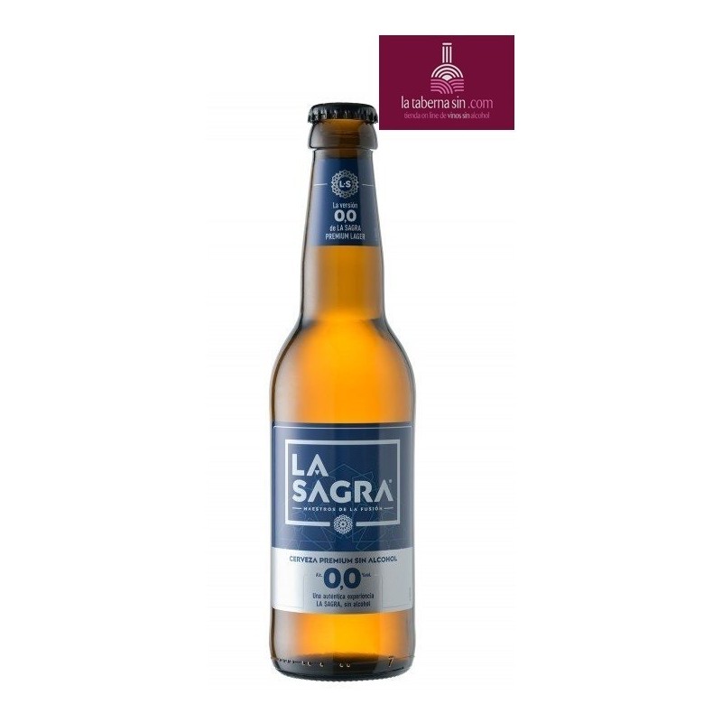 Cerveza la Sagra 0,0 , cerveza sin alcohol, cerveza 0,0 premium