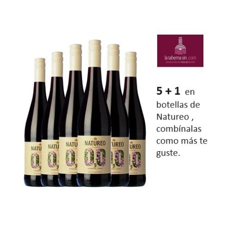 Natureo de Torres 5+1 , Llévate 6  y botella gratis de vino sin alcohol