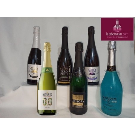 vinos sin alcohol espumosos, cava sin alcohol, champán sin alcohol.