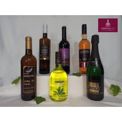 vinos y bebidas sin alcohol, lote de vinos sin alcohol, productos 0,0