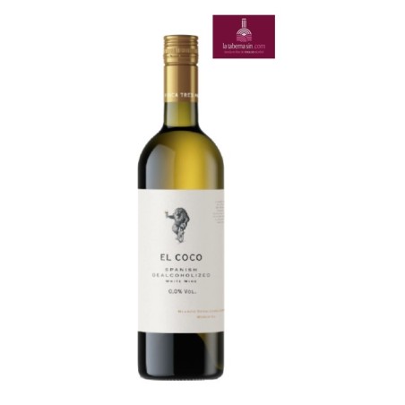 Vino blanco sin alcohol El Coco