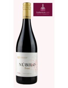 Núbilo tinto 0,0, vino sin alcohol , tinto 0,0 premium, Núbilo tinto