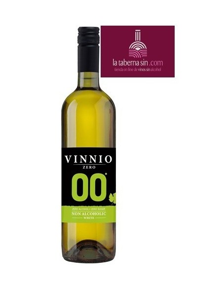 Vinnio zero Blanco vino sin alcohol y sin azúcar ,0,0 bajo en calorías