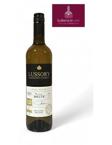 Lussory zero Blanco, vino sin alcohol ,sin azúcar, vinos sin alcohol.