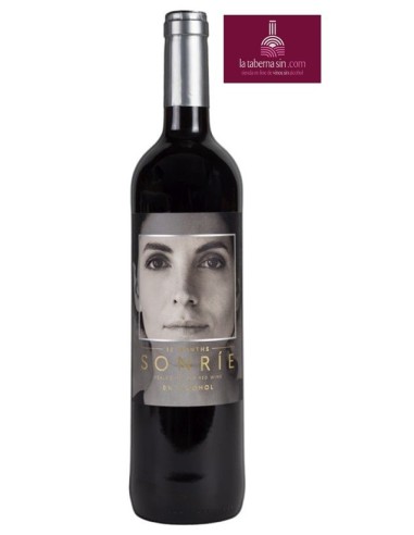 Sonríe tinto12 meses barrica, vino crianza sin alcohol, vino 0,0