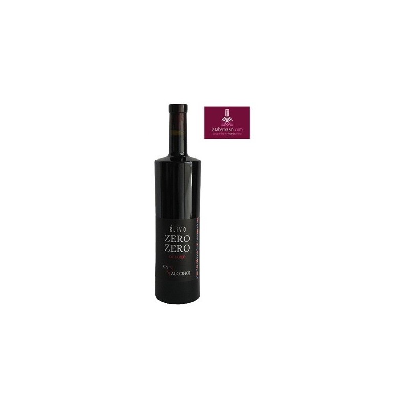 vino tinto sin alcohol, Elivo Zero Deluxe Tinto , latabernasin.com