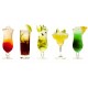 Lote de bebidas aromaticas y cocktail sin alcohol