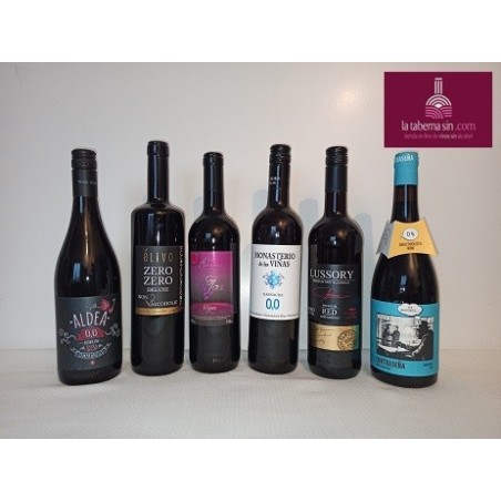 Lote de vino tinto