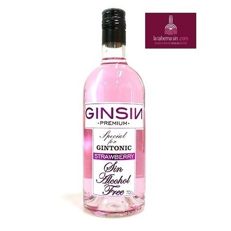 Ginsin fresa, gintonic sin alcohol , ginebra sin alcohol, Gordon,s sin