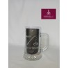 JARRA CERVEZA PERSONALIZADA " MANUEL ERES LA CAÑA"