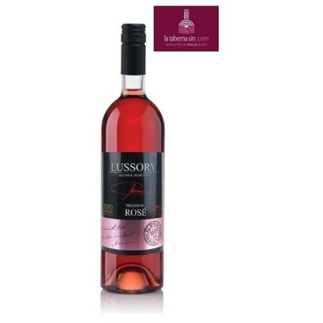 Lussory Rosé 0,0 gran vino rosado sin alcohol , win 0,0 rose, vino 0,0