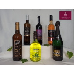 lote de vinos y bebidas 0,0 ( especial navidad)