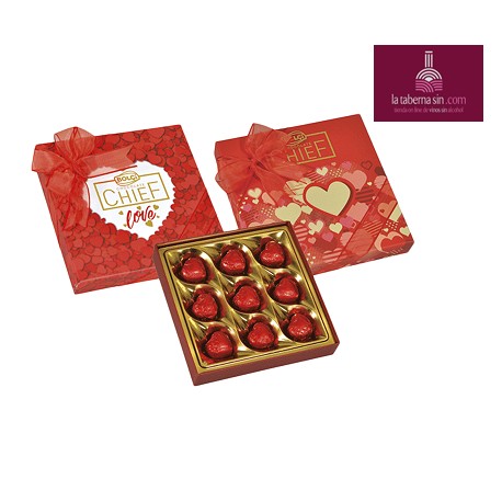 Estuche bombones surtidos 'Love box' 108g