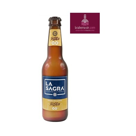 Cerveza La Sagra Tostada 0,0 33cl