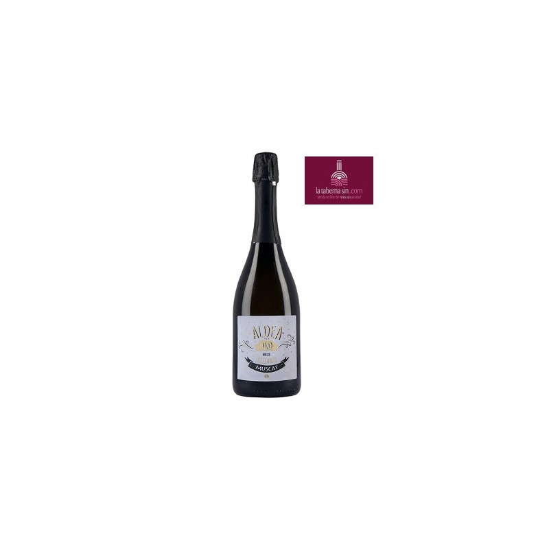 Aldea espumoso 0,0 blanco, magnífico vino espumoso sin alcohol, bueno