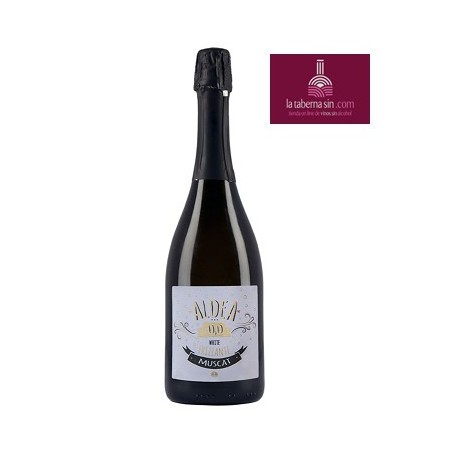 Aldea espumoso 0,0 blanco, magnífico vino espumoso sin alcohol, bueno