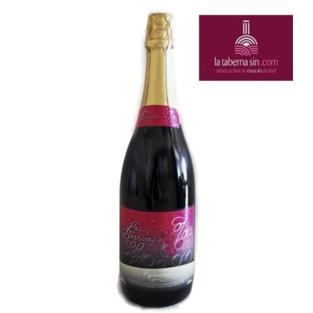 Las barricas espumoso brut 0,0 , vino espumoso de calidad sin alcohol