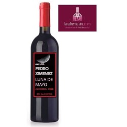 vino dulce PX sin alcohol, luna de mayo, vino pedro Ximénez sin alcohol