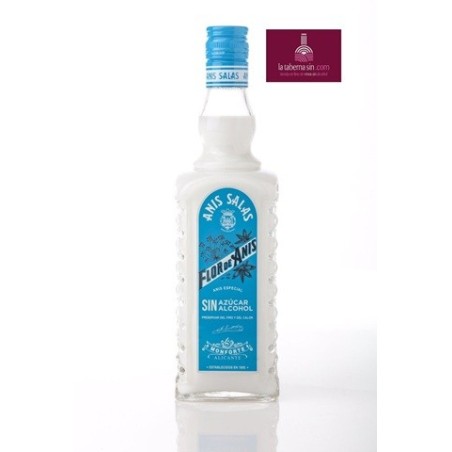 Anís sin alcohol salas, anís sin alcohol y sin azúcar, licor sin alcohol.