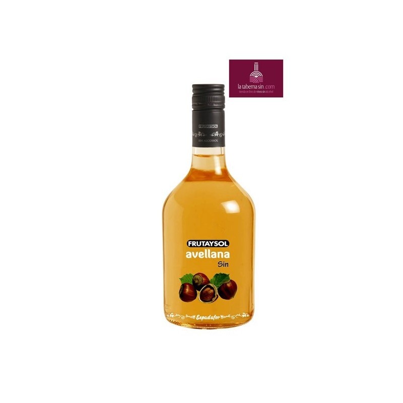 Licor de avellana sin alcohol, licores sin alcohol, avellana sin alcohol