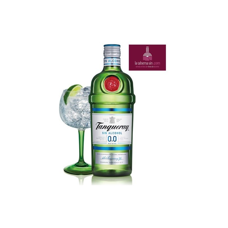 Tanqueray 0,0 alcohol, ginebra sin alcohol, gin tonic 0,0, tanqueray