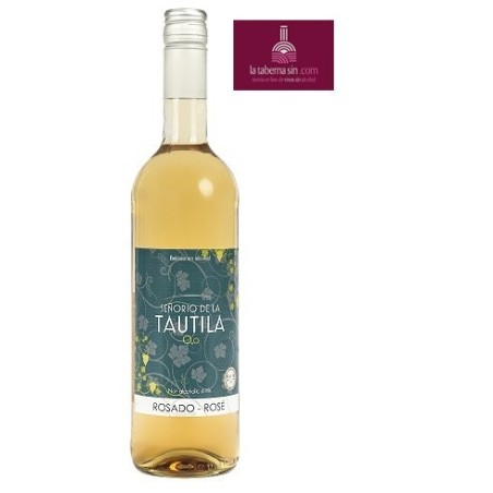 Señorio de la tautila rosado 0,0 ,vino rosado 0,0, rosado sin alcohol
