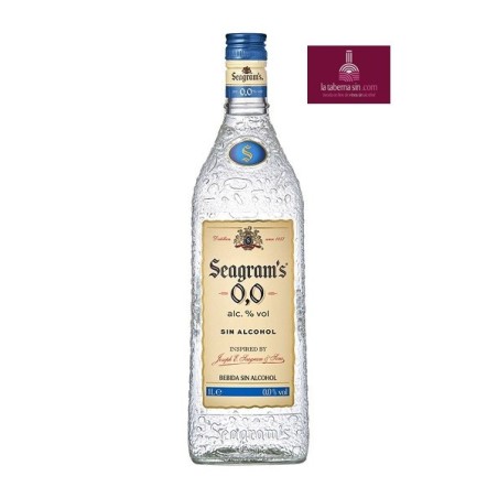 Ginebra Seagrams 0,0 , ginebra sin alcohol, gin tonic sin alcohol ,0,0